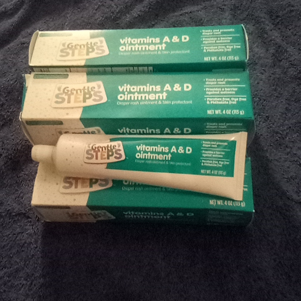 Gentle steps vitamins a&d ointment